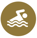 In-house Swimming Pool & lawn